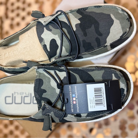 Hey Dude Wendy Camo Sneakers - Picture 2 of 8